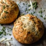 Rustic Garlic Parmesan Herb Bread Recipe