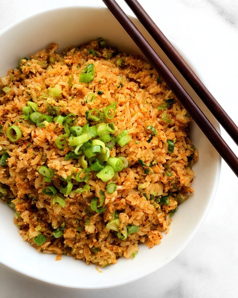 Chili-Garlic Cauliflower Fried “Rice Recipe