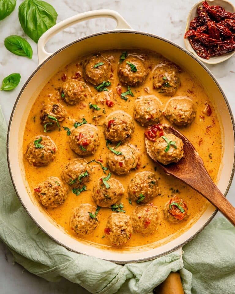 Marry Me Chicken Meatballs Recipe