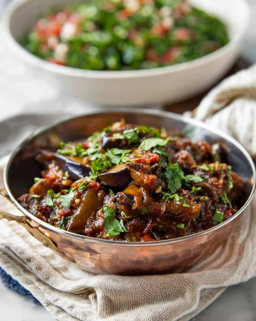 Sri Lankan Eggplant Curry (Brinjal Curry) Recipe
