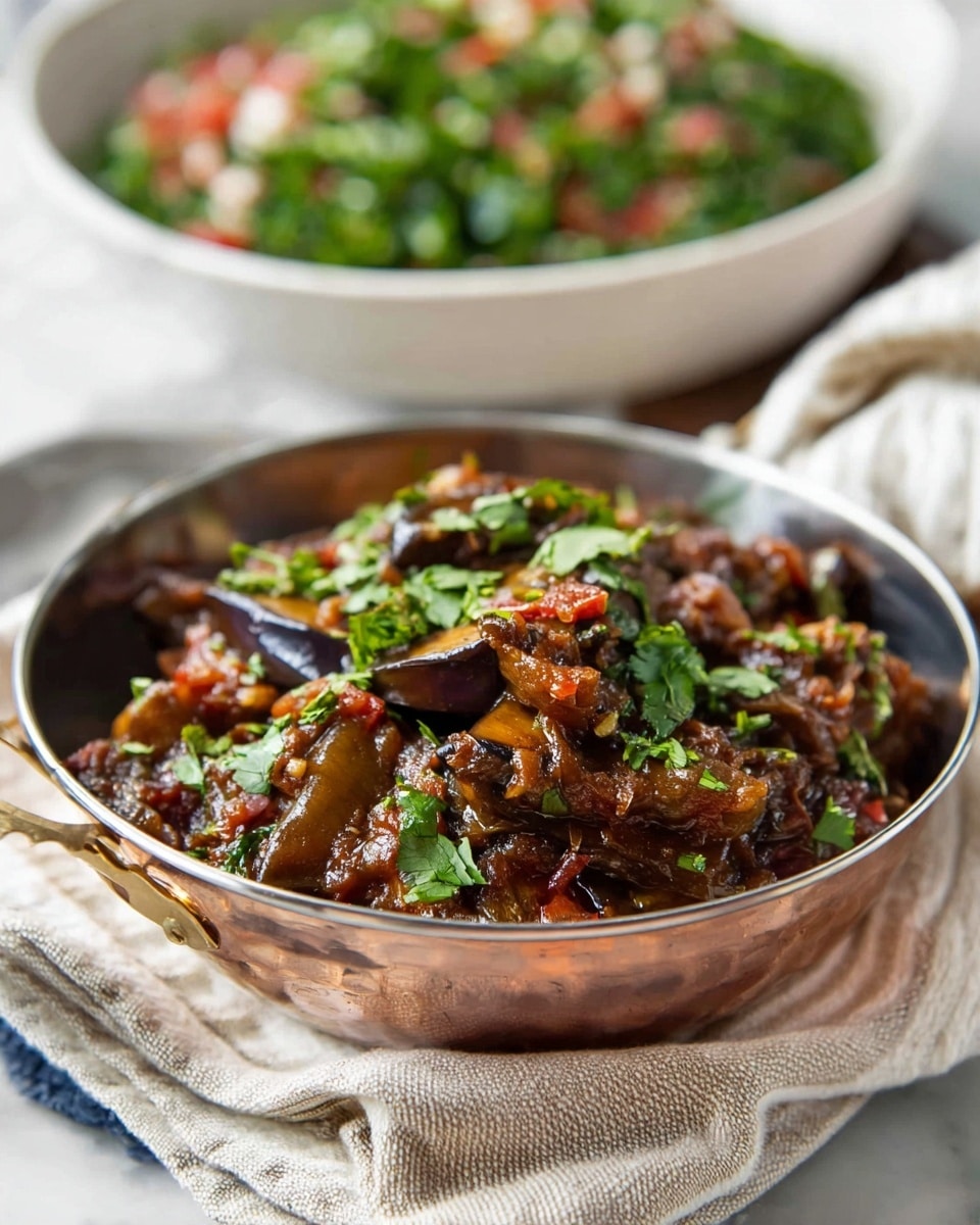 Sri Lankan Eggplant Curry (Brinjal Curry) Recipe