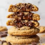 Chewy Coffee Chocolate Chip Cookies (No Chill!) Recipe