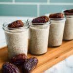 Cinnamon Date Chia Pudding [High Fiber & Protein] Recipe
