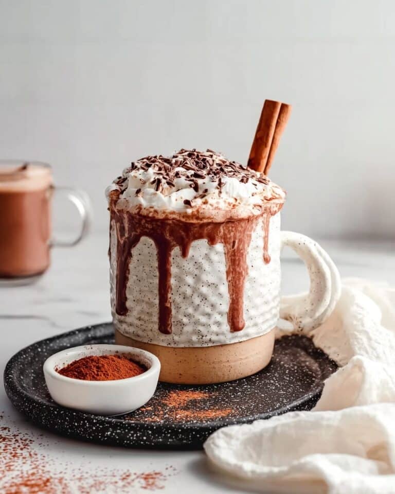 Tahini Hot Chocolate (Super Dreamy, Protein-Rich!) Recipe