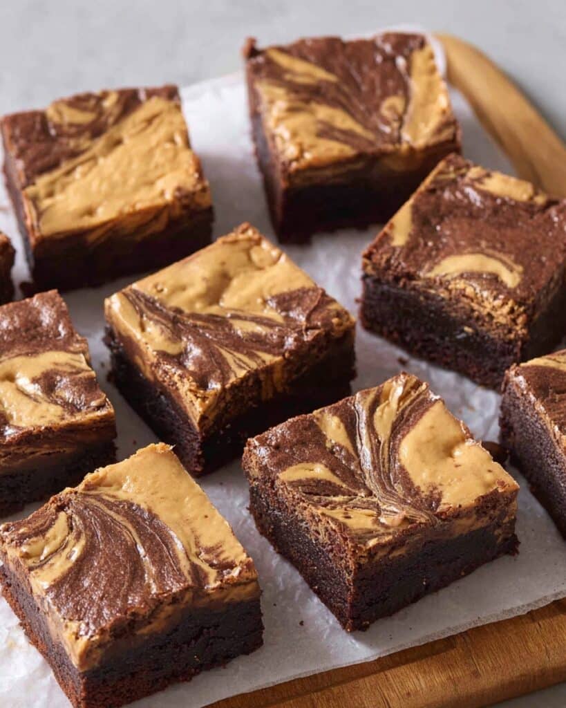 Peanut Butter Brownies Recipe
