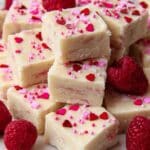 White Chocolate Raspberry Fudge Recipe
