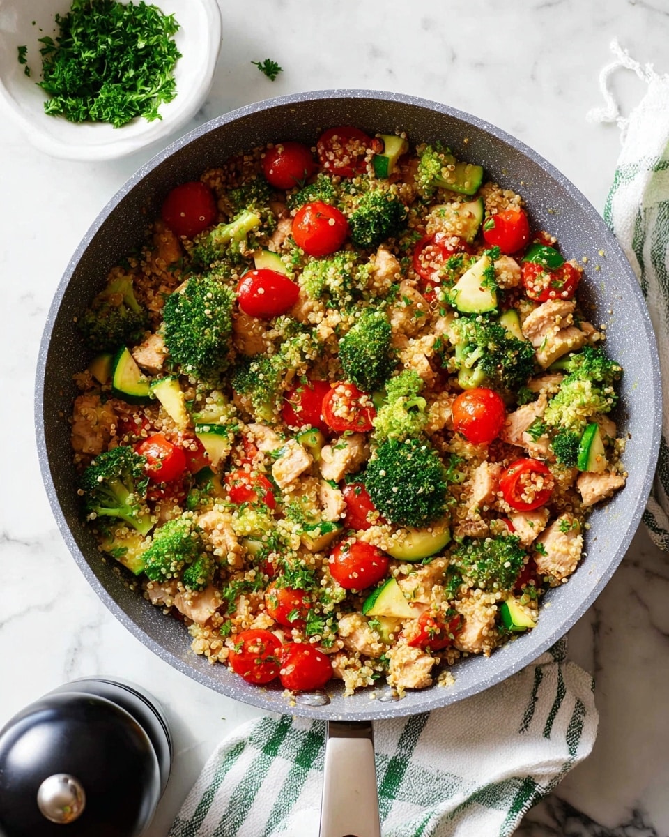 Chicken Quinoa Skillet Recipe