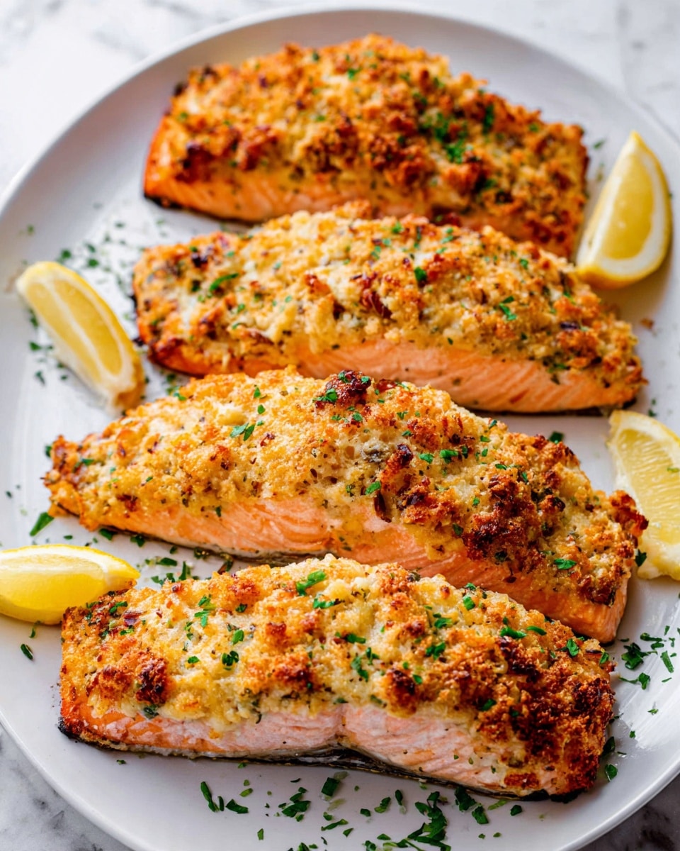Crab Stuffed Salmon Recipe