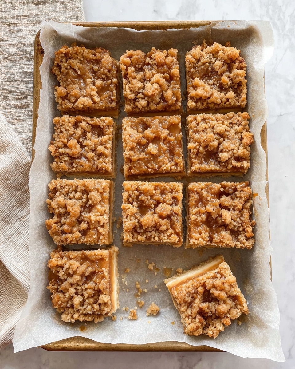 Apple Crumble Cheesecake Bars Recipe