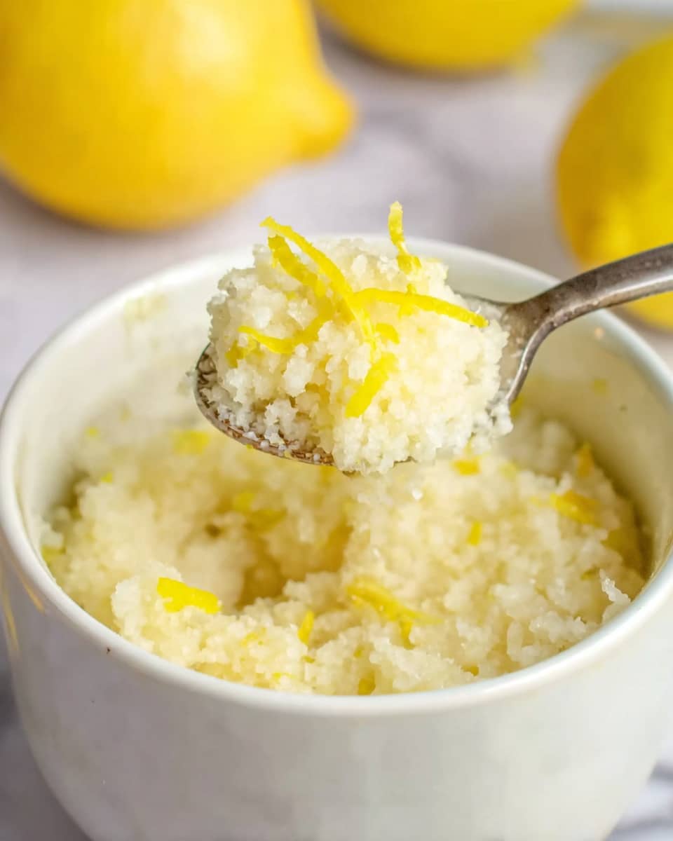 Easy Microwave Lemon Mug Cake (No Egg) Recipe