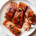 Honey Garlic Soy Glazed Salmon Recipe