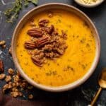 Apple Cheddar Sweet Potato Soup Recipe
