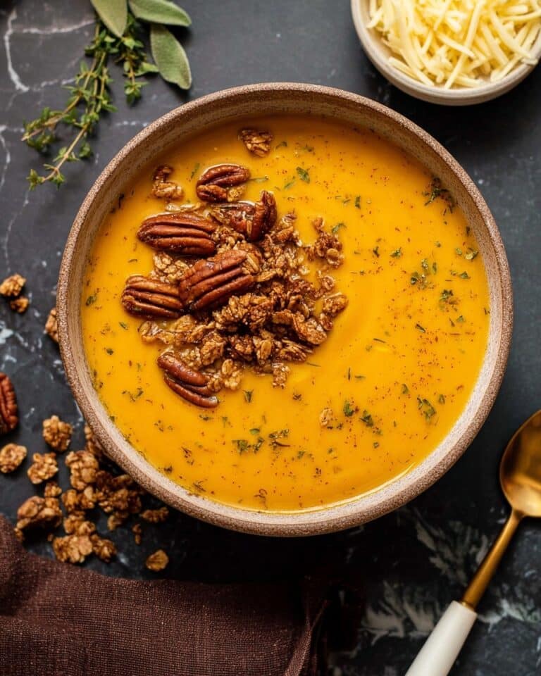 Apple Cheddar Sweet Potato Soup Recipe