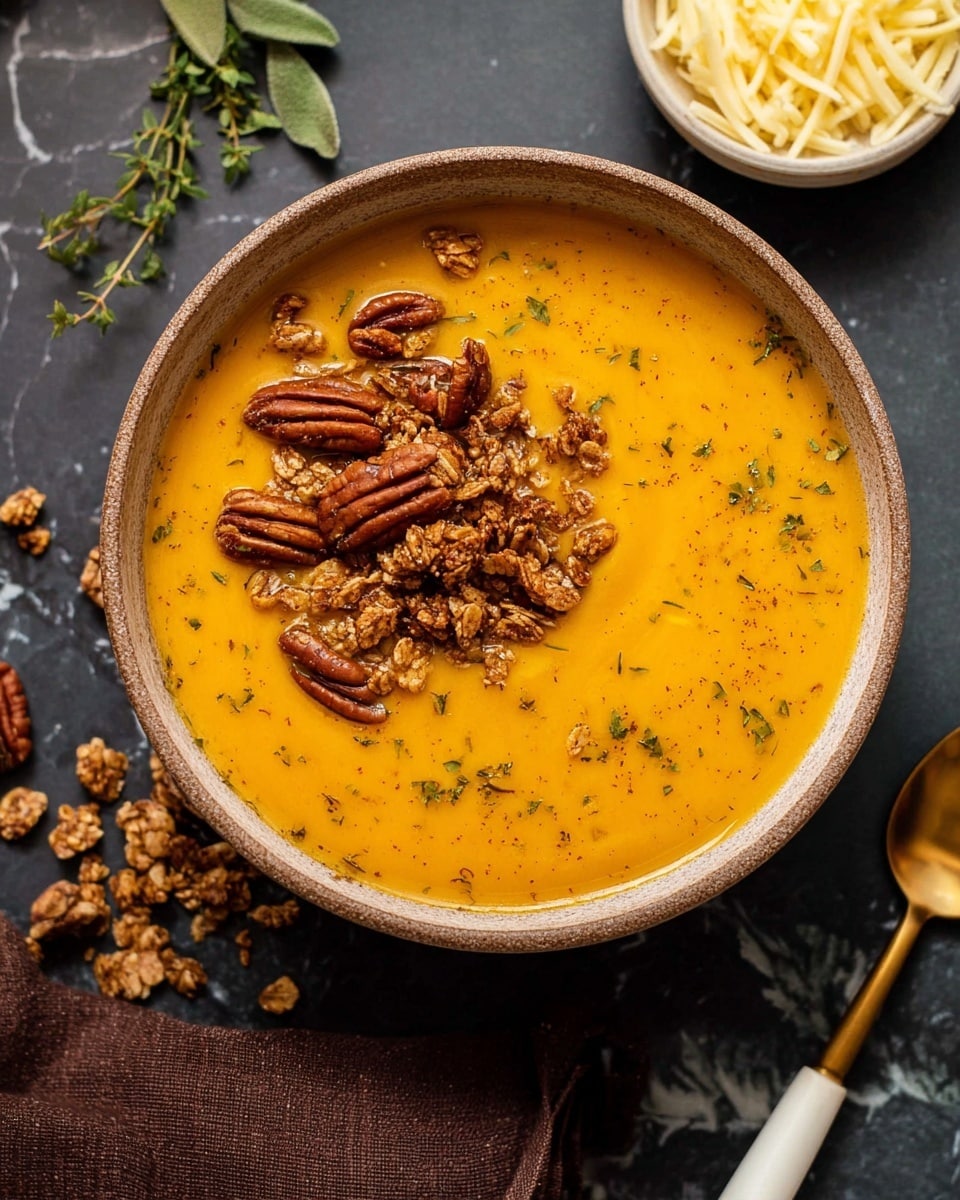 Apple Cheddar Sweet Potato Soup Recipe
