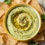Cilantro Jalapeno Hummus Recipe