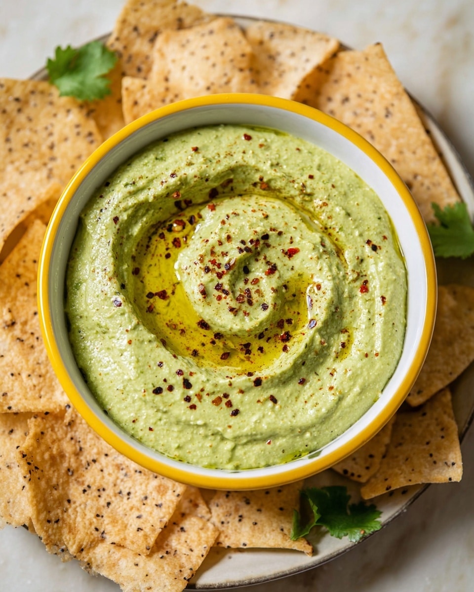 Cilantro Jalapeno Hummus Recipe