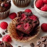 Feel-Good Chocolate Raspberry Muffins Recipe