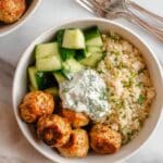 Air Fryer Ground Chicken Meatballs Recipe