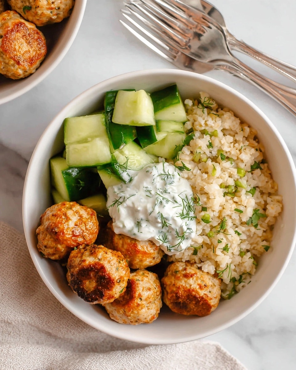 Air Fryer Ground Chicken Meatballs Recipe