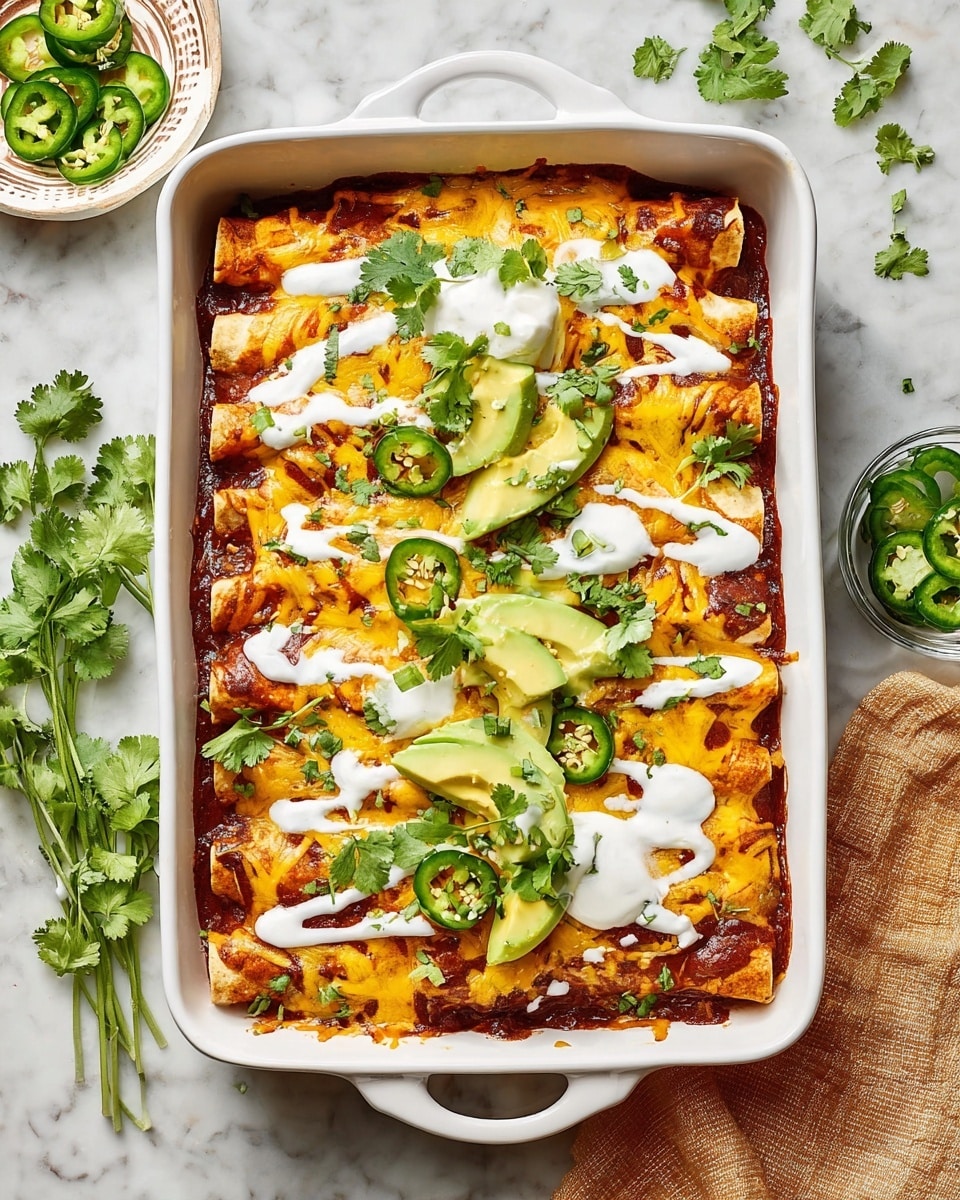 Spicy Black Bean Chicken Enchiladas with Pumpkin Sour Cream Sauce Recipe