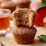 Apple Cider Muffins with Cinnamon Sugar Topping Recipe