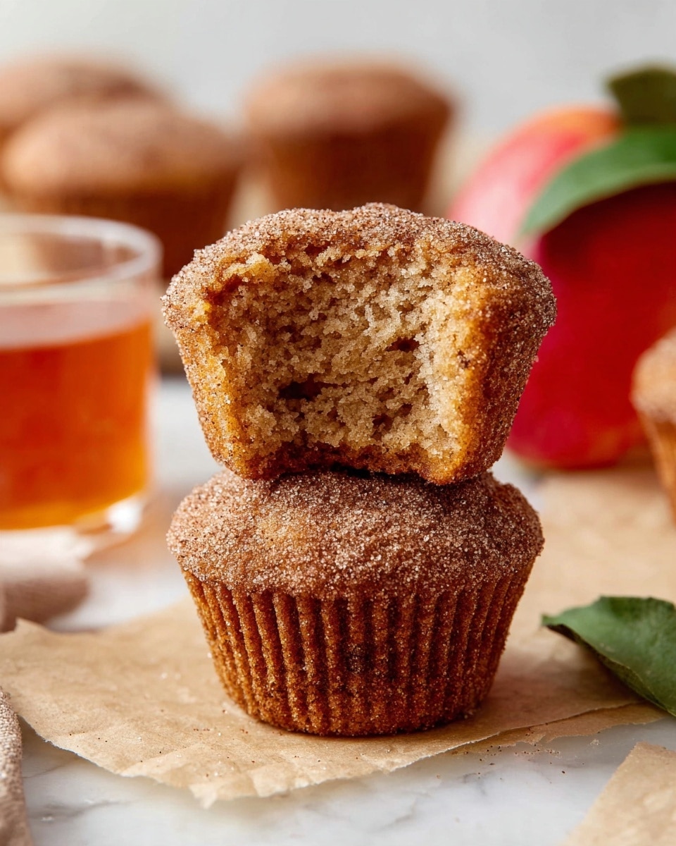 Apple Cider Muffins with Cinnamon Sugar Topping Recipe