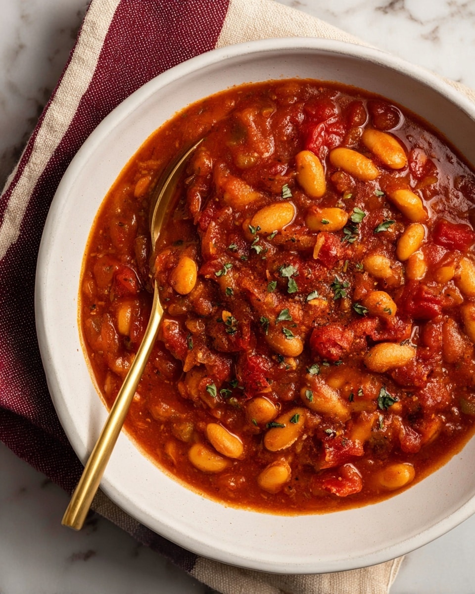 Moroccan Stewed White Beans – Loubia Recipe