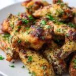 Instant Pot Garlic Parmesan Chicken Wings Recipe